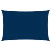 Voile De Parasol Tissu Oxford Rectangulaire 2,5x5 M Bleu
