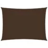 Voile De Parasol Tissu Oxford Rectangulaire 2x3,5 M Marron
