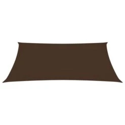 Voile De Parasol Tissu Oxford Rectangulaire 5x7 M Marron -Mobilier De Jardin Soldes voile de parasol tissu oxford rectangulaire 5x7 m marron 8720286125717 600715