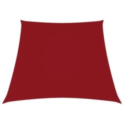 Voile De Parasol Tissu Oxford Trapèze 3/4x3 M Rouge