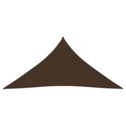 Voile De Parasol Tissu Oxford Triangulaire 5x6x6 M Marron -Mobilier De Jardin Soldes voile de parasol tissu oxford triangulaire 5x6x6 m marron 3666722469302 732669