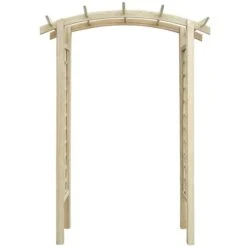 Voûte En Treillis 150x50x210 Cm Bois -Mobilier De Jardin Soldes voute en treillis 150x50x210 cm bois 3666722181471 1216798